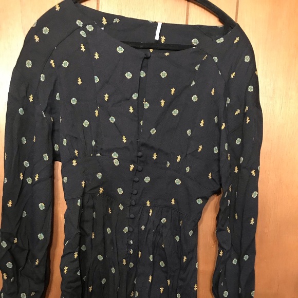 Free People Navy blue romper - Picture 3 of 4